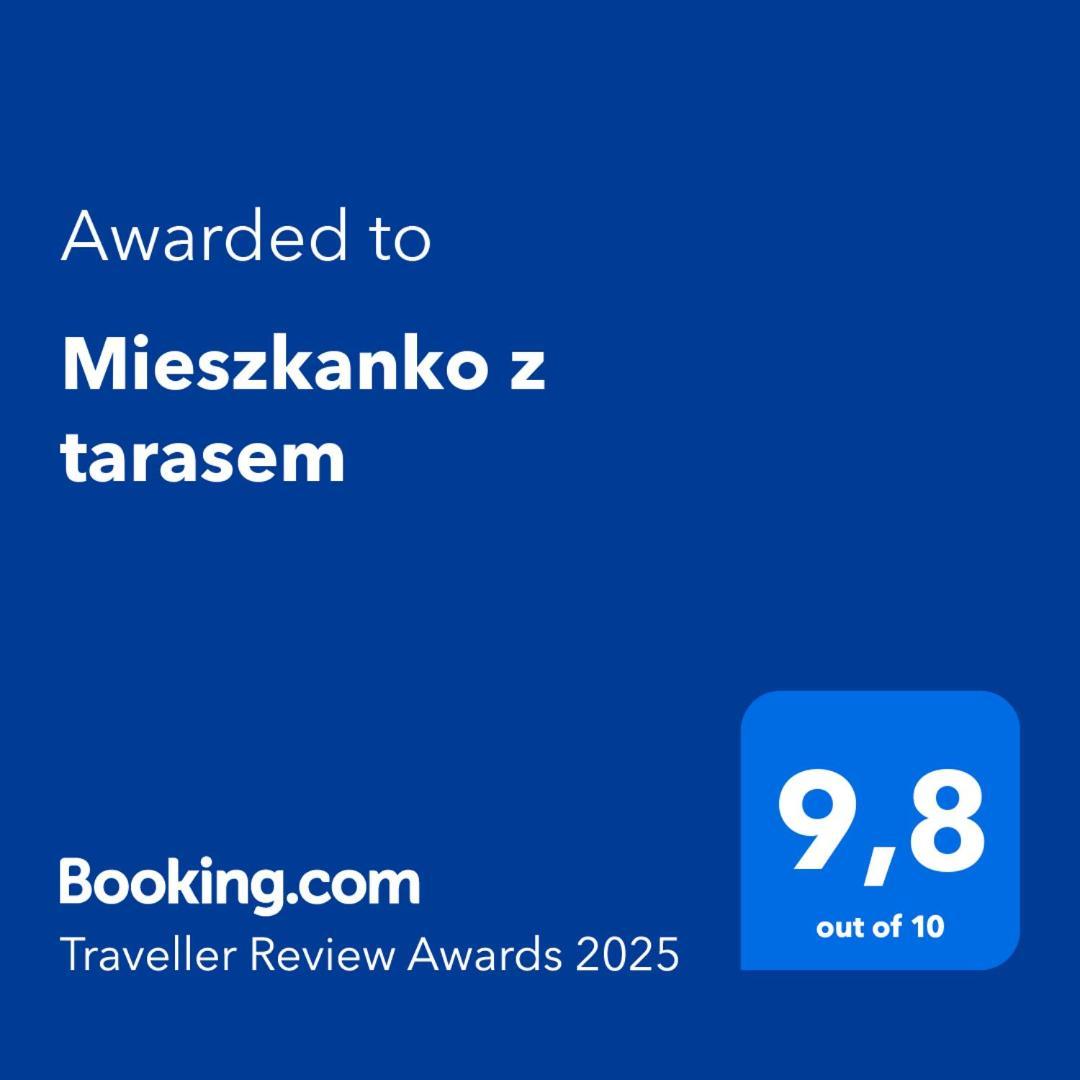 Mieszkanko Z Tarasem Лиманова Екстериор снимка